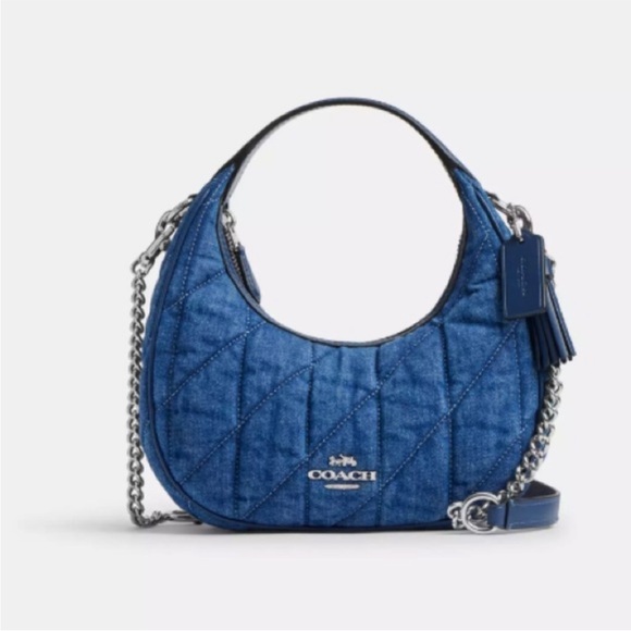 Coach Carmen Mini Crossbody Bag With Quilting # CAK89 - Picture 1 of 8